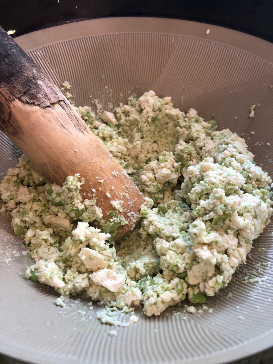 ずんだと豆腐のコロッケ