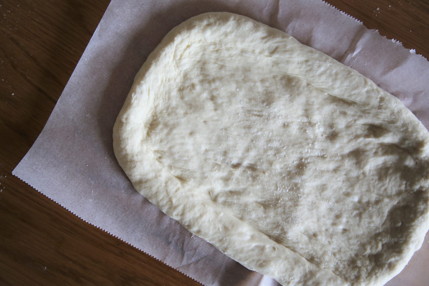 有機強力粉でピザ作り