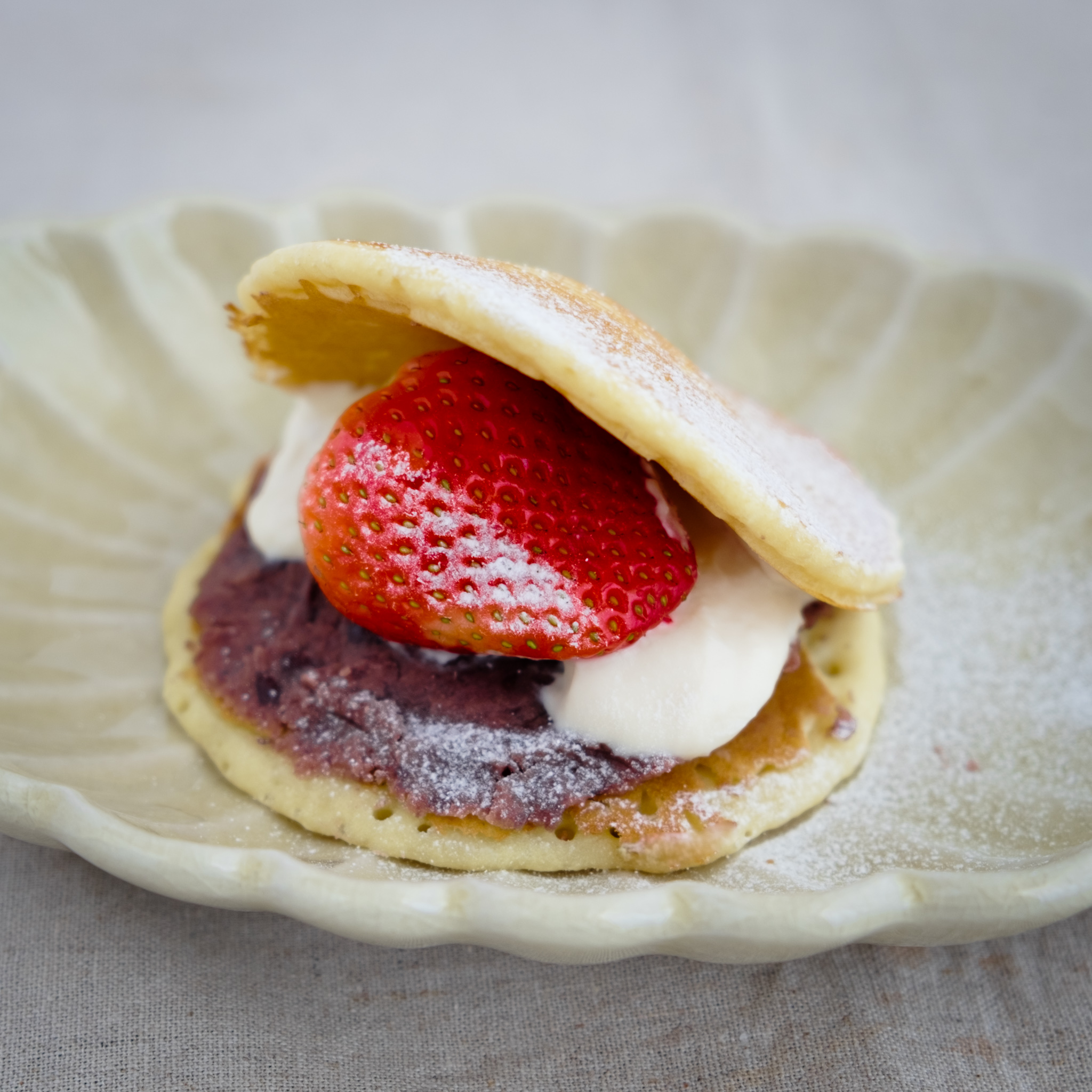 有機いちごのクリームどら焼き グルテンフリー 読みもの News 有機野菜 ビオ マルシェの宅配